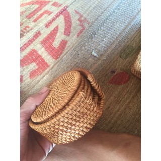 Lót ly mây tre đan