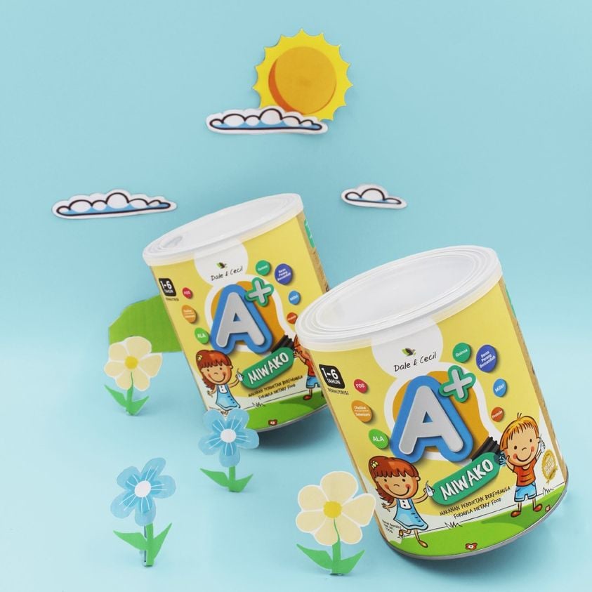 Sữa Miwako A+ vani 400g tặng vocher giảm giá 75k