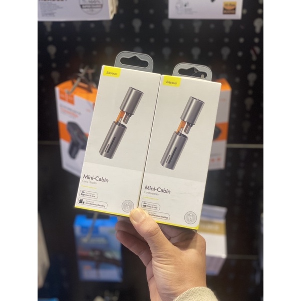 Đầu đọc thẻ nhớ Baseus mini SD / micro SD / TF card reader USB / USB Type C plug 5Gbps