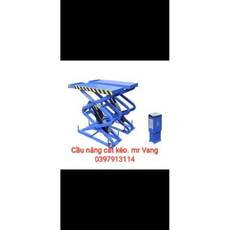 Cầu nâng cắt kéo 3 tấn GAOCHANG ( màu xanh và màu xám) 3 pha