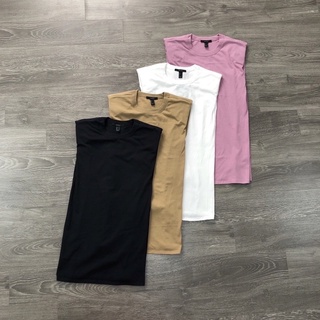 Đầm suông độn vai f21