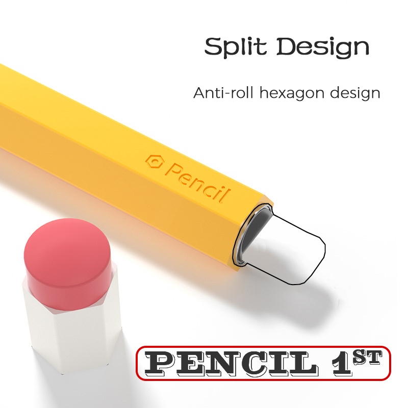 Vỏ Bảo Vệ Bút Cảm Ứng Apple Pencil 2 1 Kiểu Bút Chì Cổ Điển
