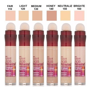 Pass (95%) Bút cushion che khuyết điểm giảm quầng thâm Maybelline 6ml màu 120
