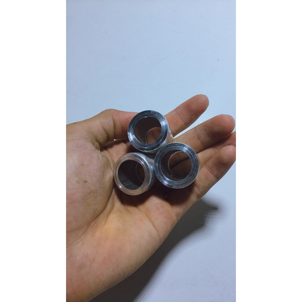 Ống tiêu pô 18 nhôm Cnc cho pô ORBR (Lưu ý miệng pô 25mm)