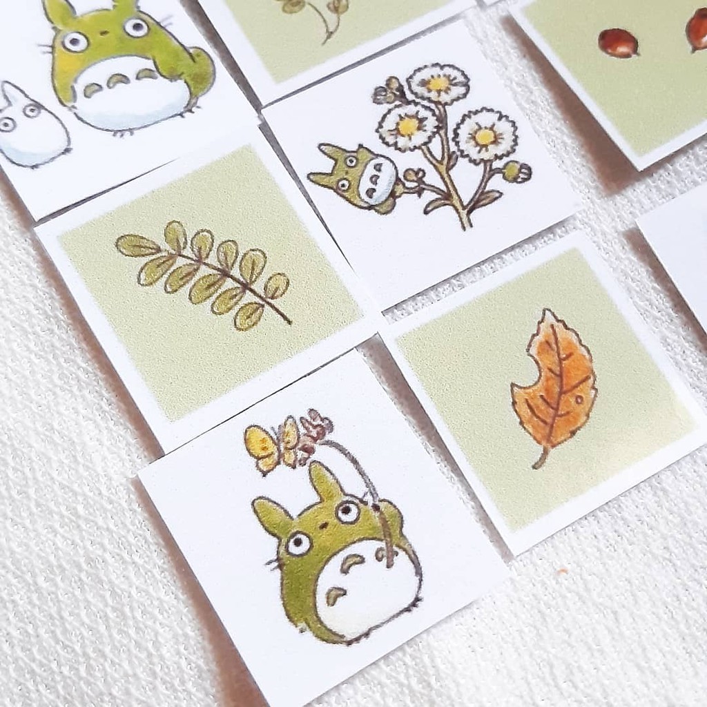 Set Bullet Journal/ Planner sticker: Totoro