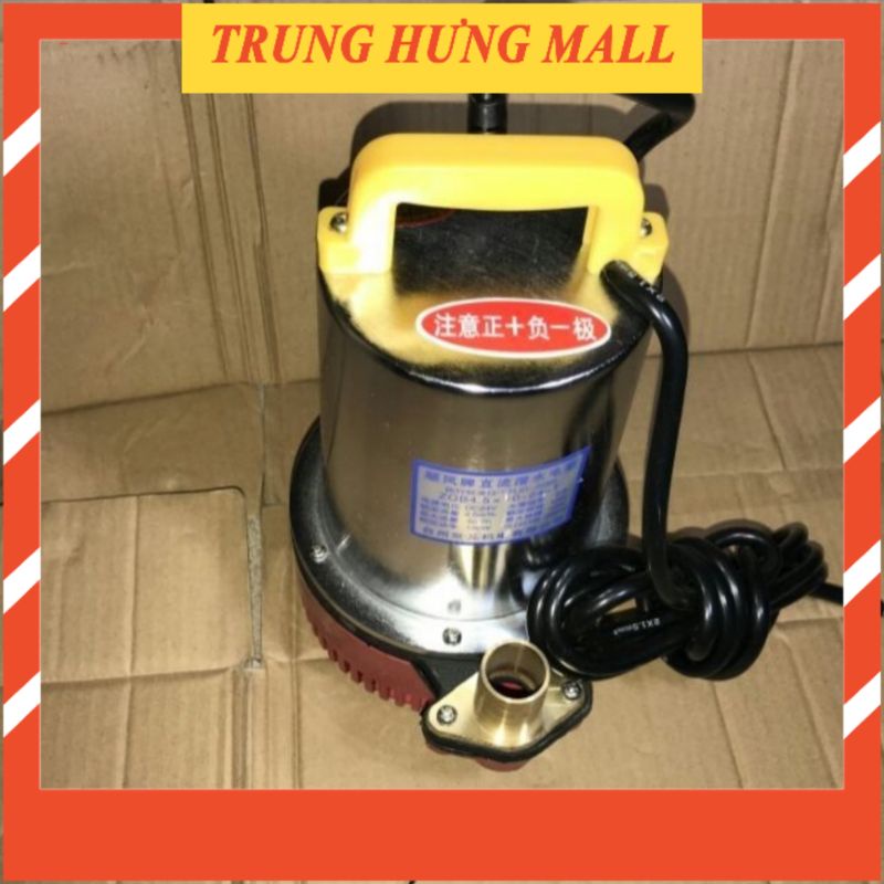 Bơm chìm 12v-24v Công suất thật 120w . Hàng loại 1 . Dây đồng 4,3 kg .