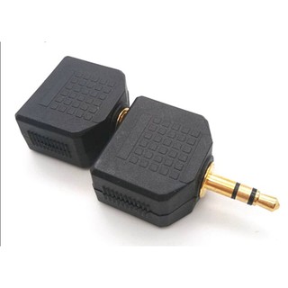Đầu chia cổng Audio stereo 3.5mm 1 ra 2