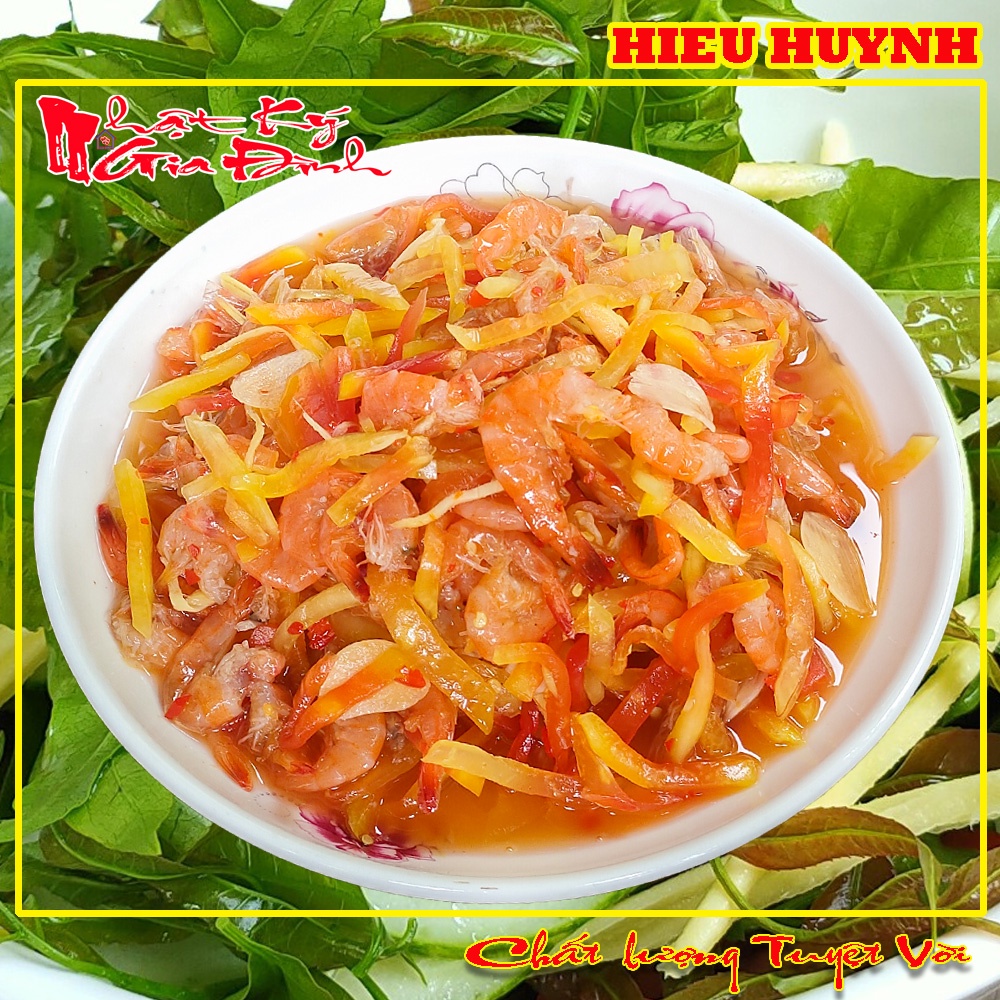 500gr Mắm Tôm Chua Đu Đủ Lên Men Kiểu Truyền Thống Chính Hiệu Của Ông Bà 5 Châu Đốc