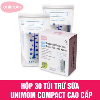 [Tặng 1 bút ghi chú] Túi trữ sữa Unimom 60 túi 210ml Hàn Quốc