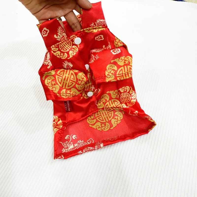 Áo Dài Long Phụng TẾT 2022 Cho Thú Cưng