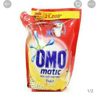 Nước giặt OMO máy cửa trên Comfor 2.7kg