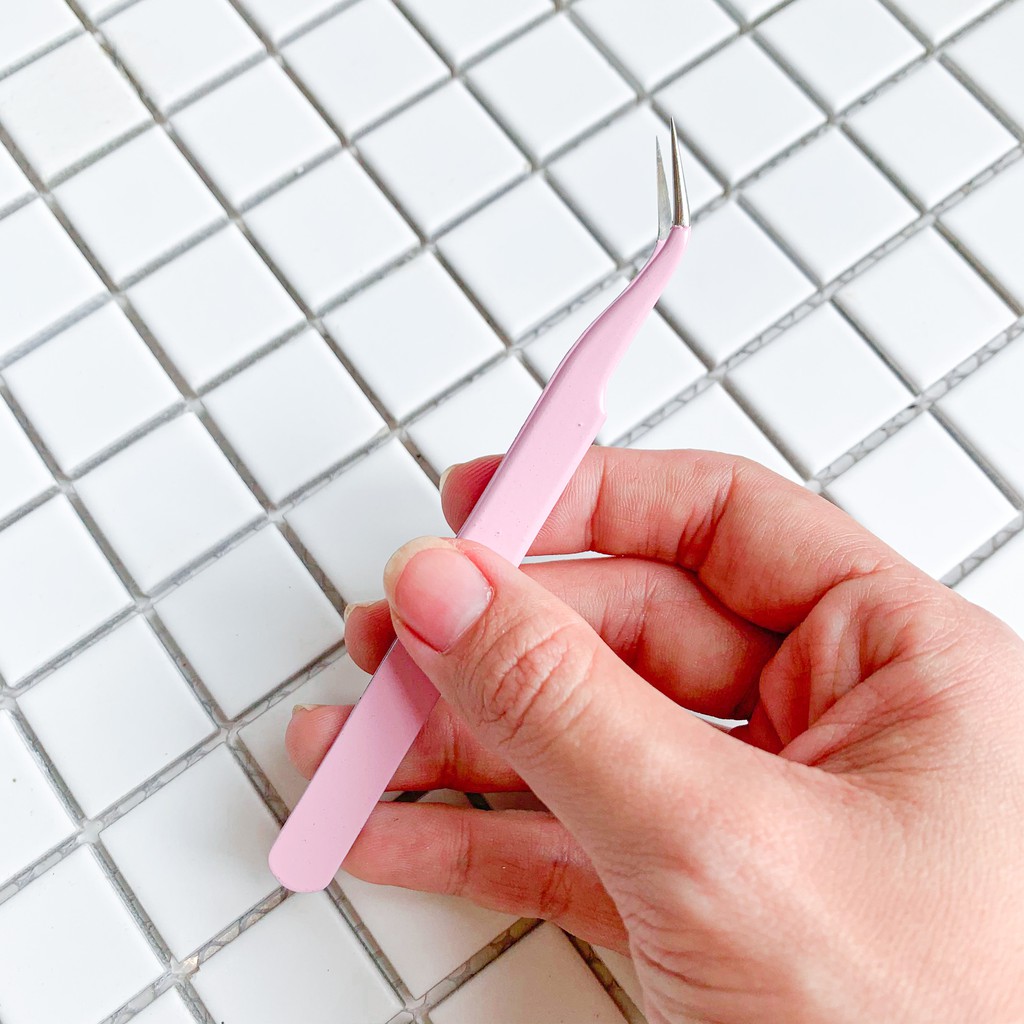 Nhíp gắp sticker màu pastel dùng cho Bullet Journal // Hidari