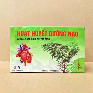 Hoạt huyết dưỡng não, hỗ trợ hoạt huyết, tăng cường tuần hoàn máu não
