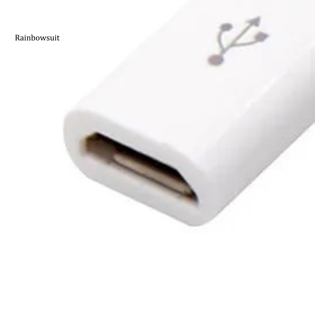 Dây Cáp Chuyển Đổi Dữ Liệu V8 Micro USB Female Sang USB 3.1 Type-C Male USB-C Tốc Độ Cao