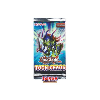 Gói Bài Tăng Cường YugiOh! Booster Pack: Toon Chaos (Unlimited Edition) - Chính Hãng Konami - Nhập Khẩu từ Anh