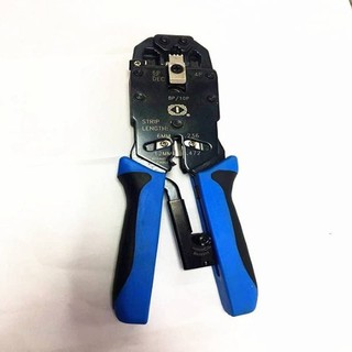 (CÓ SHIP HỎA TỐC) KÌM MẠNG TALON TL-200A (ĐEN XANH) - KÌM BẤM DÂY MẠNG HÀNG CHÍNH HÃNG