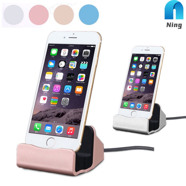 Đế Sạc Điện Thoại Và Đồng Bộ Hóa Dữ Liệu Để Bàn Cho Iphone 7 6s plus 6s 6 6plus 5s 5