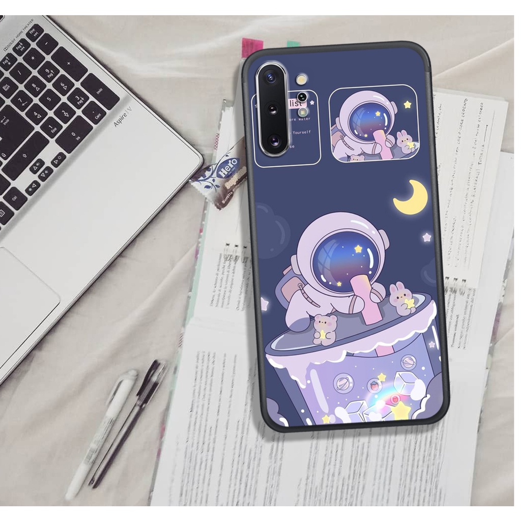 [ HOT BỎNG TAY] ỐP LƯNG SAM.SUNG NOTE 10/NOTE 10 PLUS , IN HINH CHIBI PHI HÀNH GIA ĐÁNG YÊU, SIÊU CUTE.