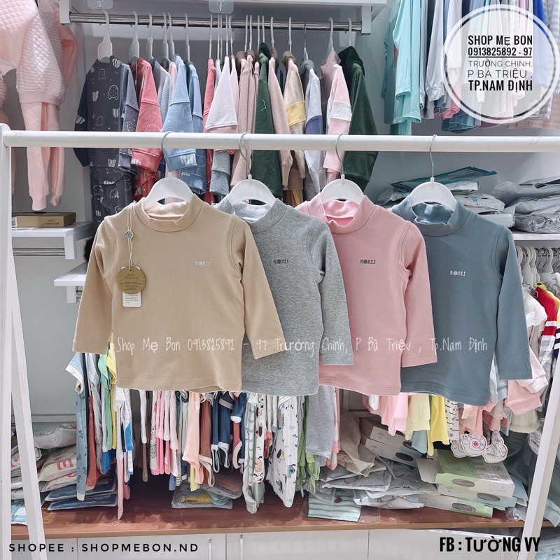 Áo giữ nhiệt Hrnee cho bé trai bé gái