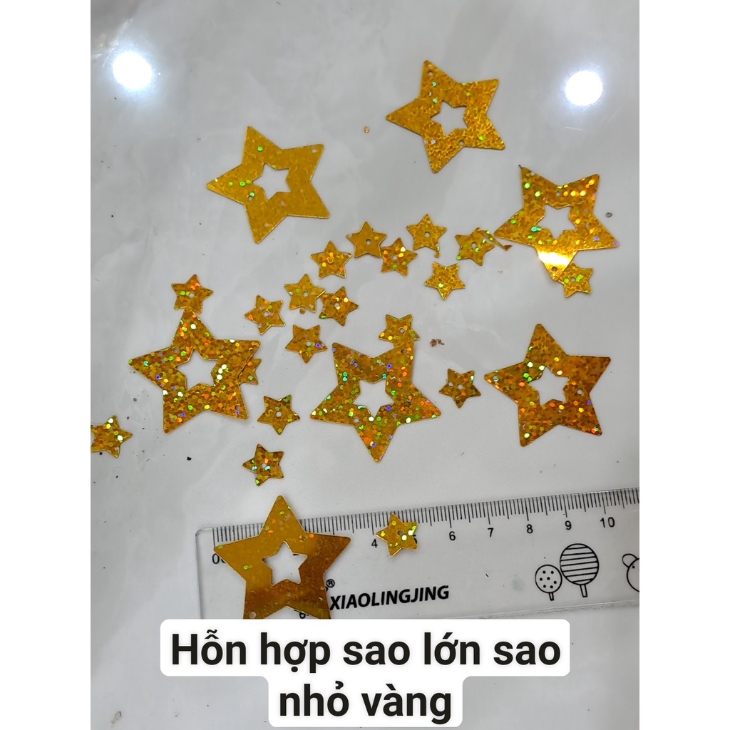 Gói 5-25gam khoảng 25-125 kim sa hoa và lá