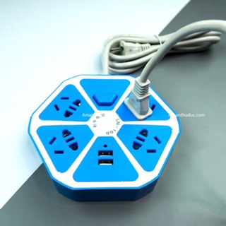 Ổ CẮM ĐIỆN TRÁI CAM 2 CỔNG USB (giá tốt)