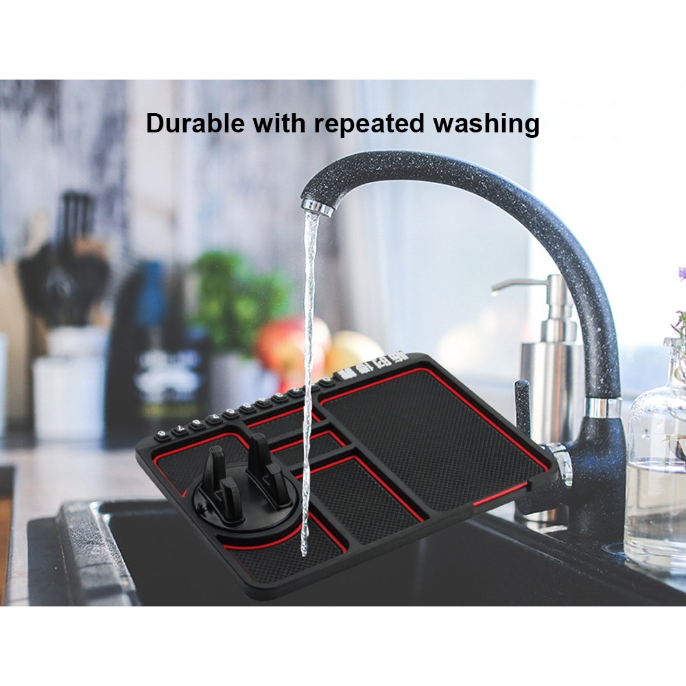 Giá Đỡ Điện Thoại / Mắt Kính / Chìa Khóa Chống Trượt Tiện Dụng Cho Xe Hơi