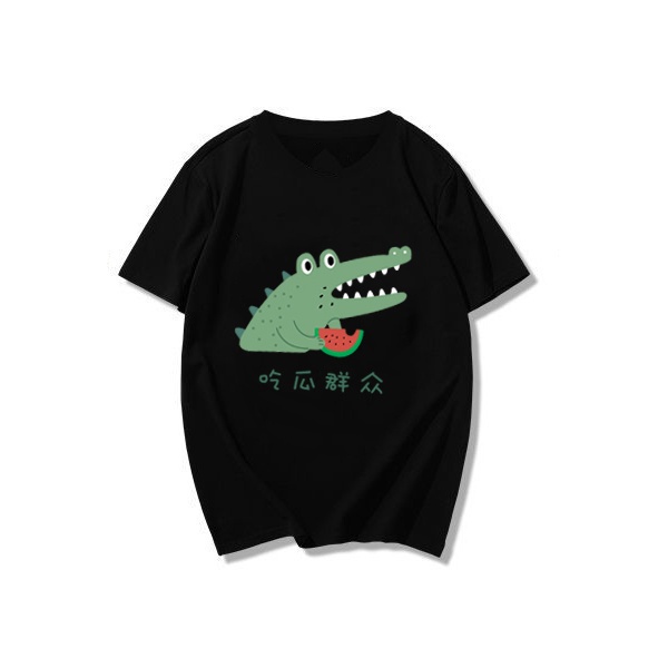 NRVP New fashion 3-11 Years old Boys Girls short sleeve Tshirt Shirts Fashion Cartoon Printed Soft Tshirt Plain Kids Unisex Round Neck Short Sleeve Tees