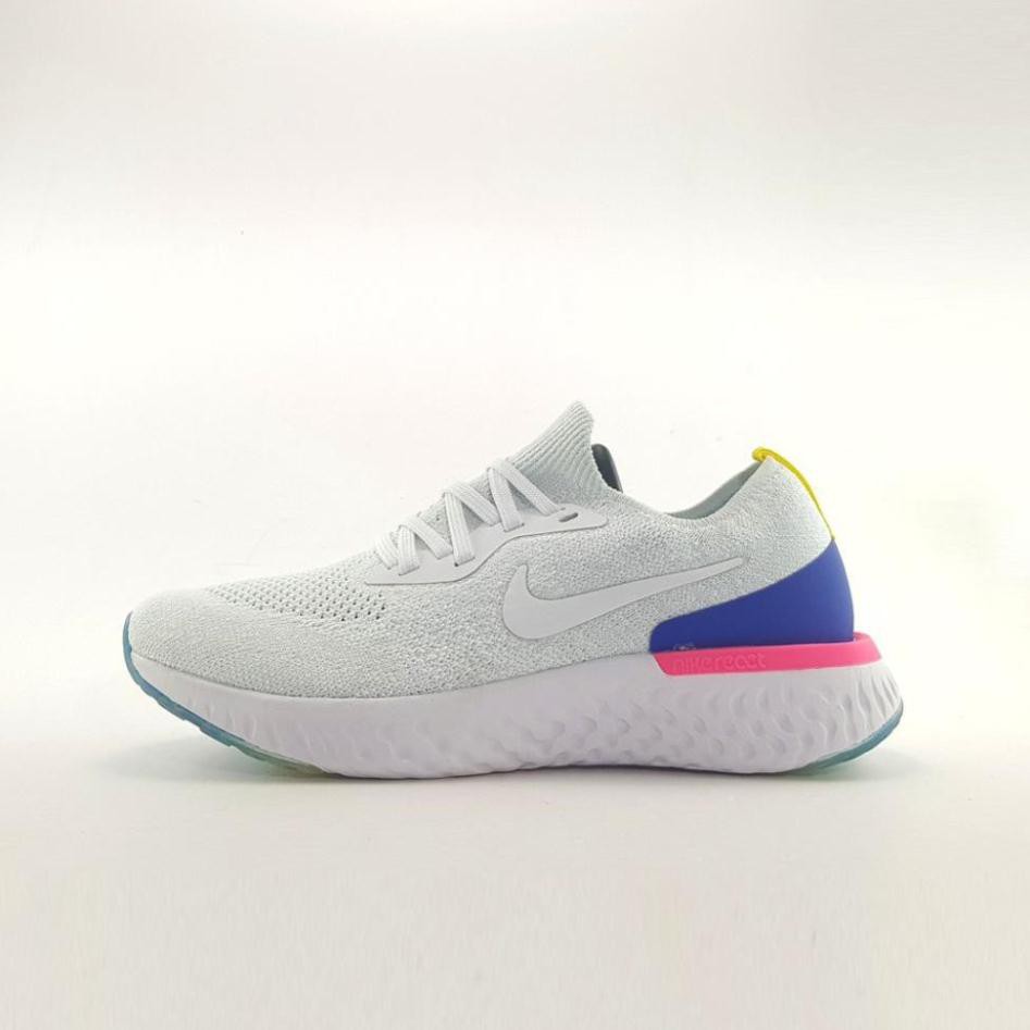Xả 12.12 Good - Giày sneaker Epic react flyknit white pink 2020 > ' 2021 L * XX ࿋ོ༙ `