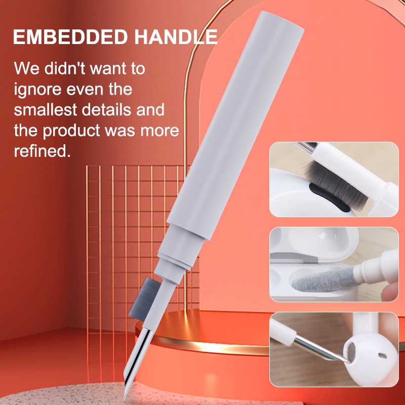 Bộ dụng cụ vệ sinh tai nghe bluetooth CkeyiN dạng bút chuyên dụng thích hợp cho Airpods Pro 1 2