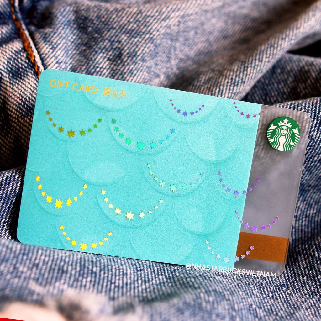 THẺ STARBUCKS China các Phiên Bản Siren