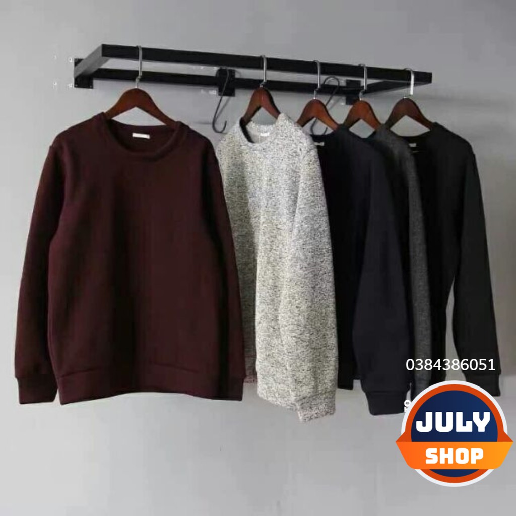 áo len nam thu đông dài tay M173