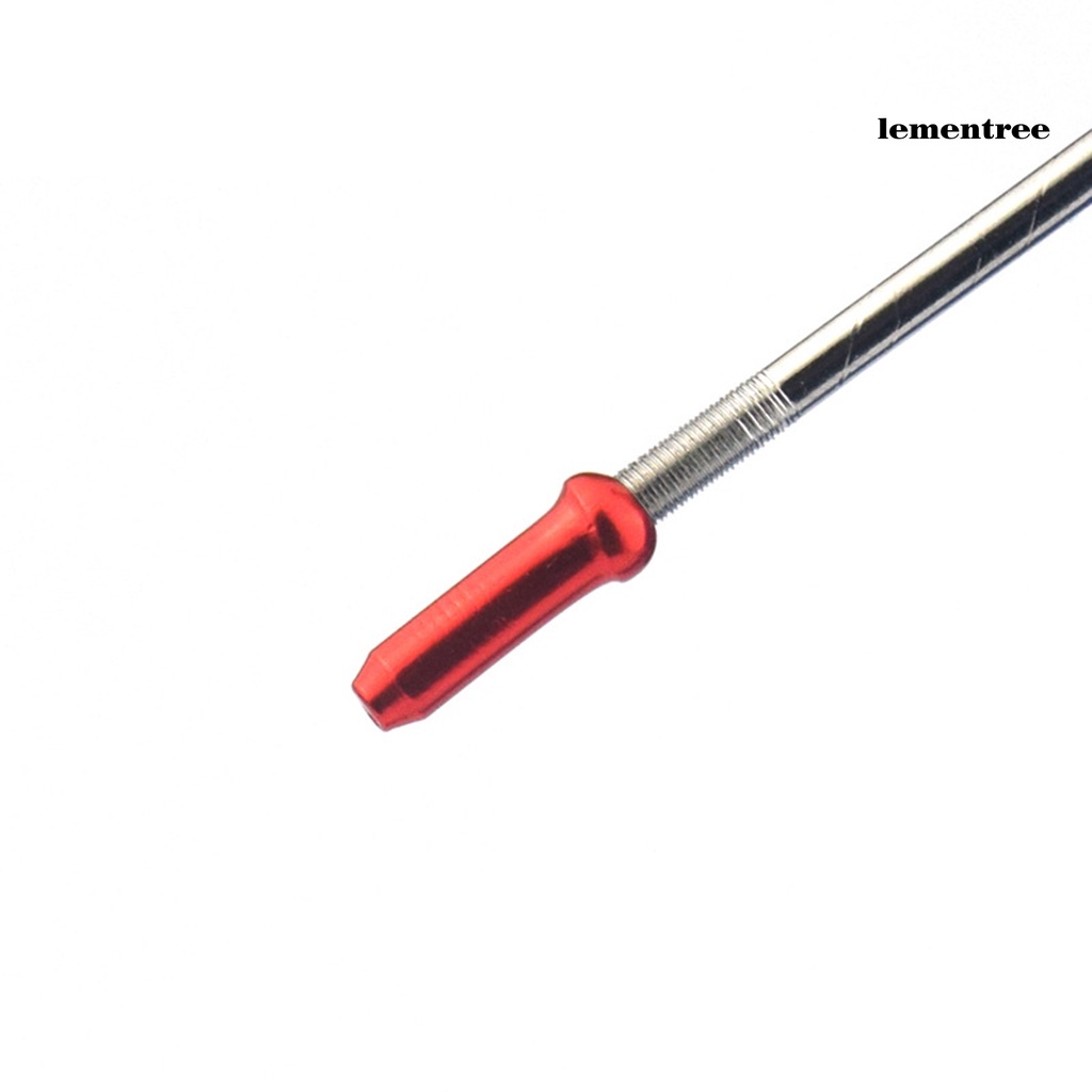 Bộ 200 Nắp Đậy Dây Cáp Xe Đạp Bằng Hợp Kim Nhôm Nhiều Màu Chống Mòn