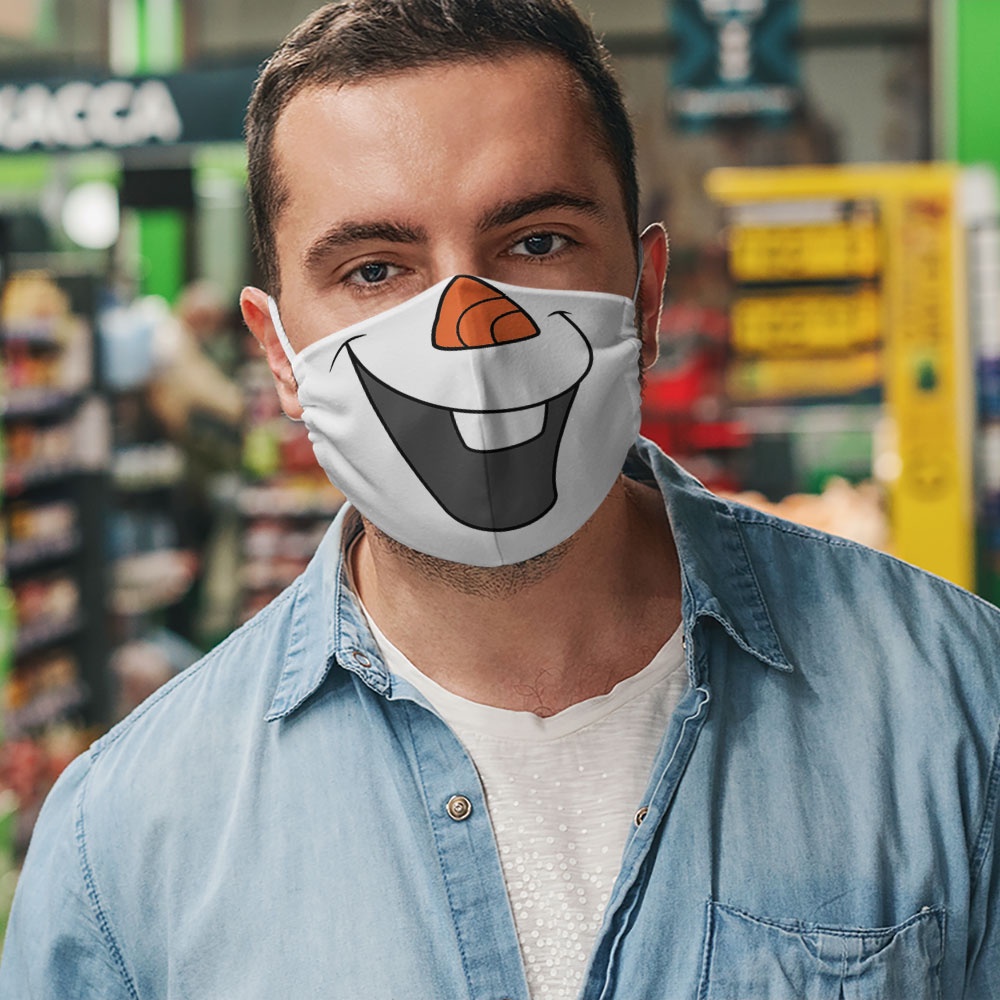 Khẩu trang trẻ em thú cưng cho bé dễ thương vui nhộn hoạt hình Disney CARTWELL dây đeo mềm ngăn bụi mịn dày 2 lớp kháng