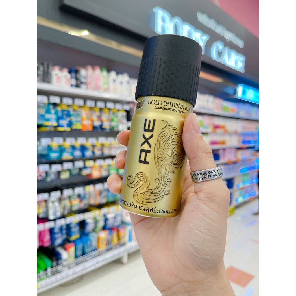 Xịt khử mùi Axe Gold Temptation 135 ml