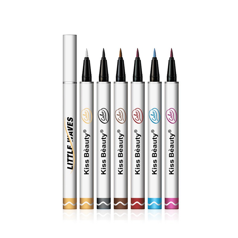 Bút kẻ mắt dạng lỏng nhiều màu sắc nhanh khô chống thấm nước | BigBuy360 - bigbuy360.vn