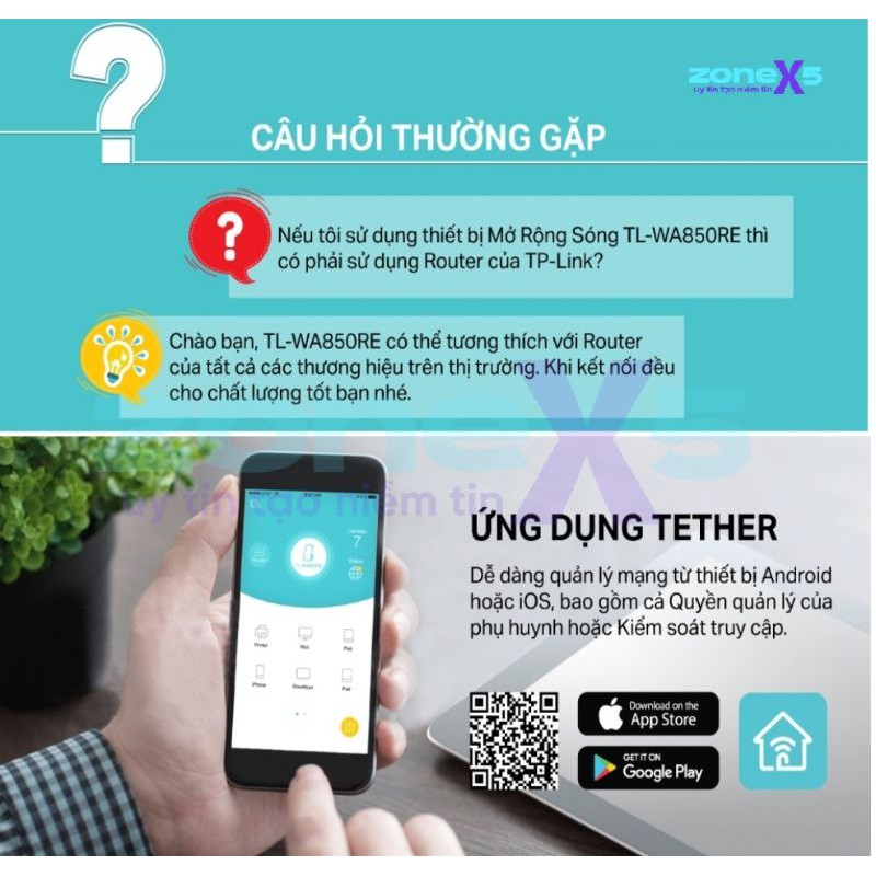 Kích sóng wifi Tp-Link TL-WA850RE - Hãng phân phối chính thức | BigBuy360 - bigbuy360.vn