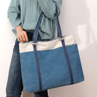 Túi tote canvas vintage nữ cao cấp size lớn – kvky – 1901