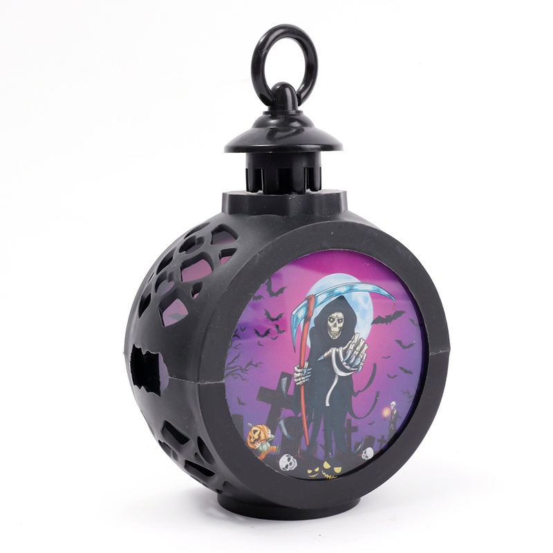 Đèn LED Hình Nến / Đầu Lâu Phù Thủy / Đầu Lâu Nhỏ Bằng Nhựa Trang Trí Halloween
