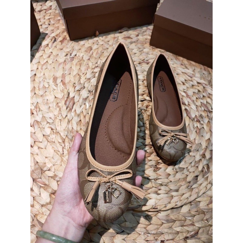 ‼️Rẻ nhất Shopee‼️Giày bệt Coach benni ballet | BigBuy360 - bigbuy360.vn