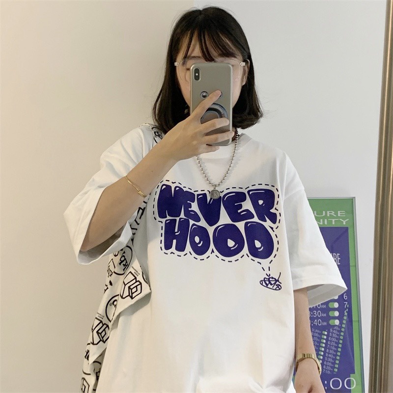 Áo phông tay lỡ form rộng unisex Neko.sg ATL303