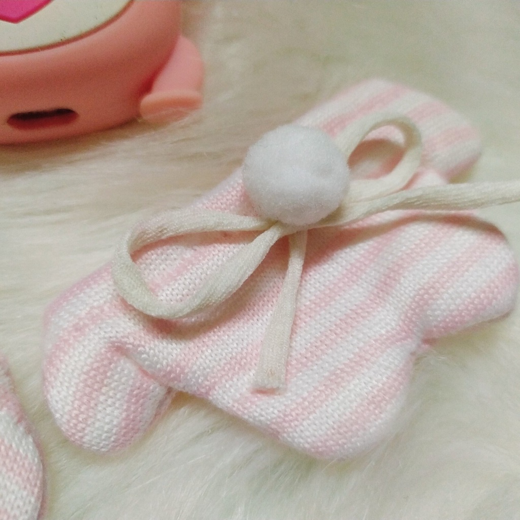 Jumpsuit Thun Đính Bông Tuyết Cho Doll 10cm