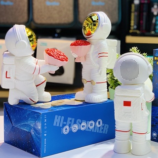 Loa Bluetooth Phi Hành Gia - Decor trang trí để bàn cực đẹp