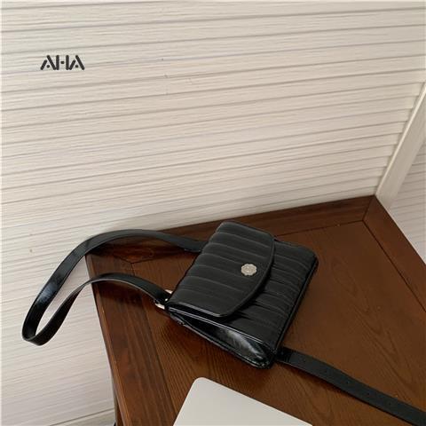 Túi Đeo Chéo Mini Hình Vuông Thêu Họa Tiết Phong Cách Hàn Quốc Thời Trang Cho Nữ