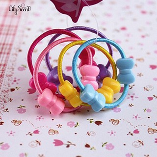 combo 50 dây chun buộc tóc dễ thương cho bé gái.