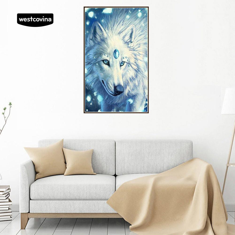 Tranh Đính Đá Hình Động Vật Đáng Yêu Tự Làm