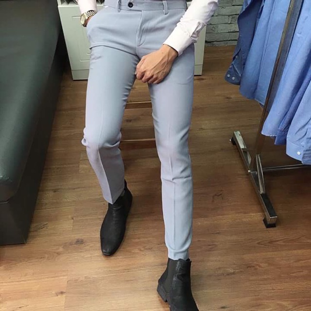 QUẦN ÂU XÁM NHIỀU MÀU CHỐNG NHĂN CAO CẤP | BigBuy360 - bigbuy360.vn