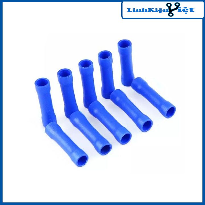 Cos dây điện nối thẳng bọc nhựa BV đủ loại BV1.25, BV2, BV5.5 (gói 100 chiếc)