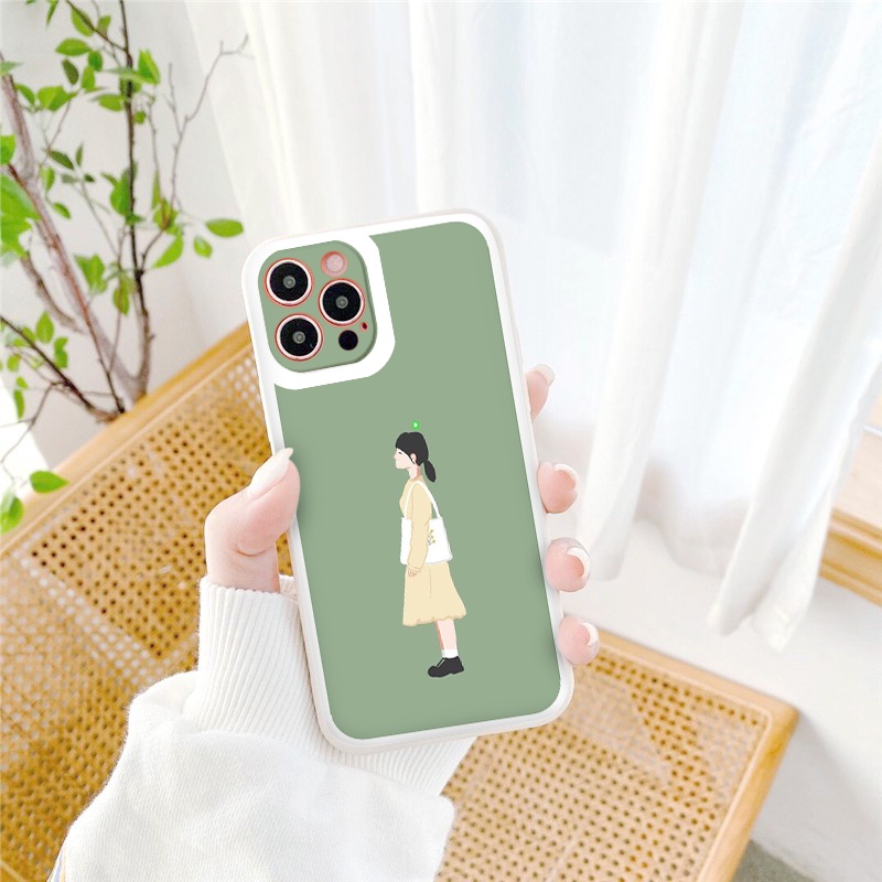 Ốp lưng iphone cặp đôi chụp ảnh cạnh vuông  cho iphone 11 7plus 8plus x xsmax 11pro max 12pro 12promax13promax tr1053