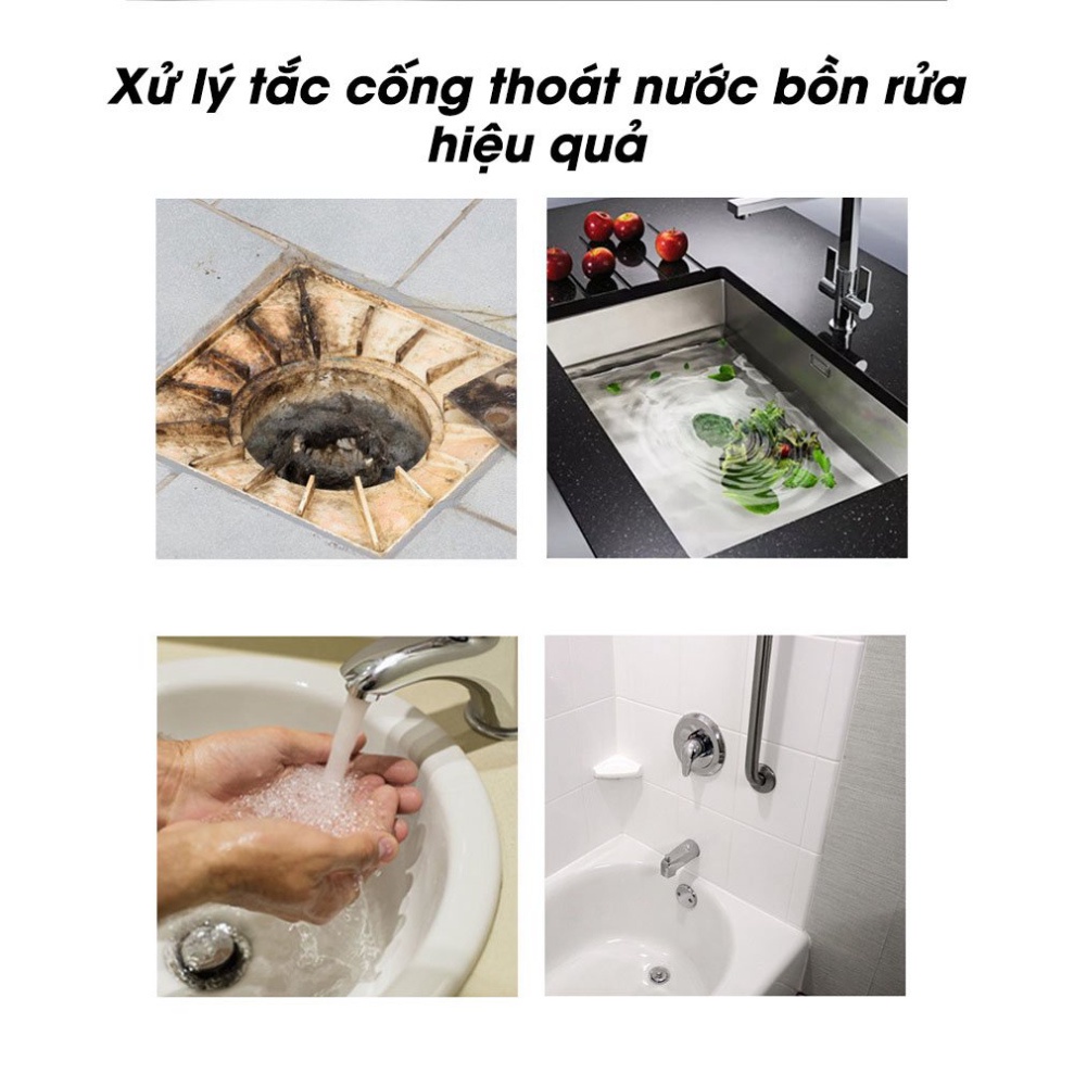 Bình xịt bọt vệ sinh đường ống cống, thoát nước, khử mùi hôi