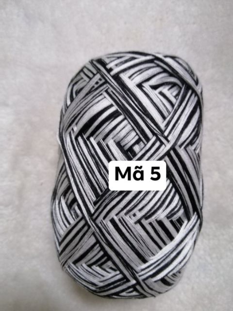 Sợi cotton Nhật màu loang